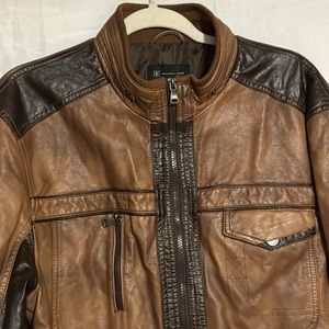 INC International Concepts Beautiful Brown Jacket, Size XL, NWT MAKE AN OFFER!!!